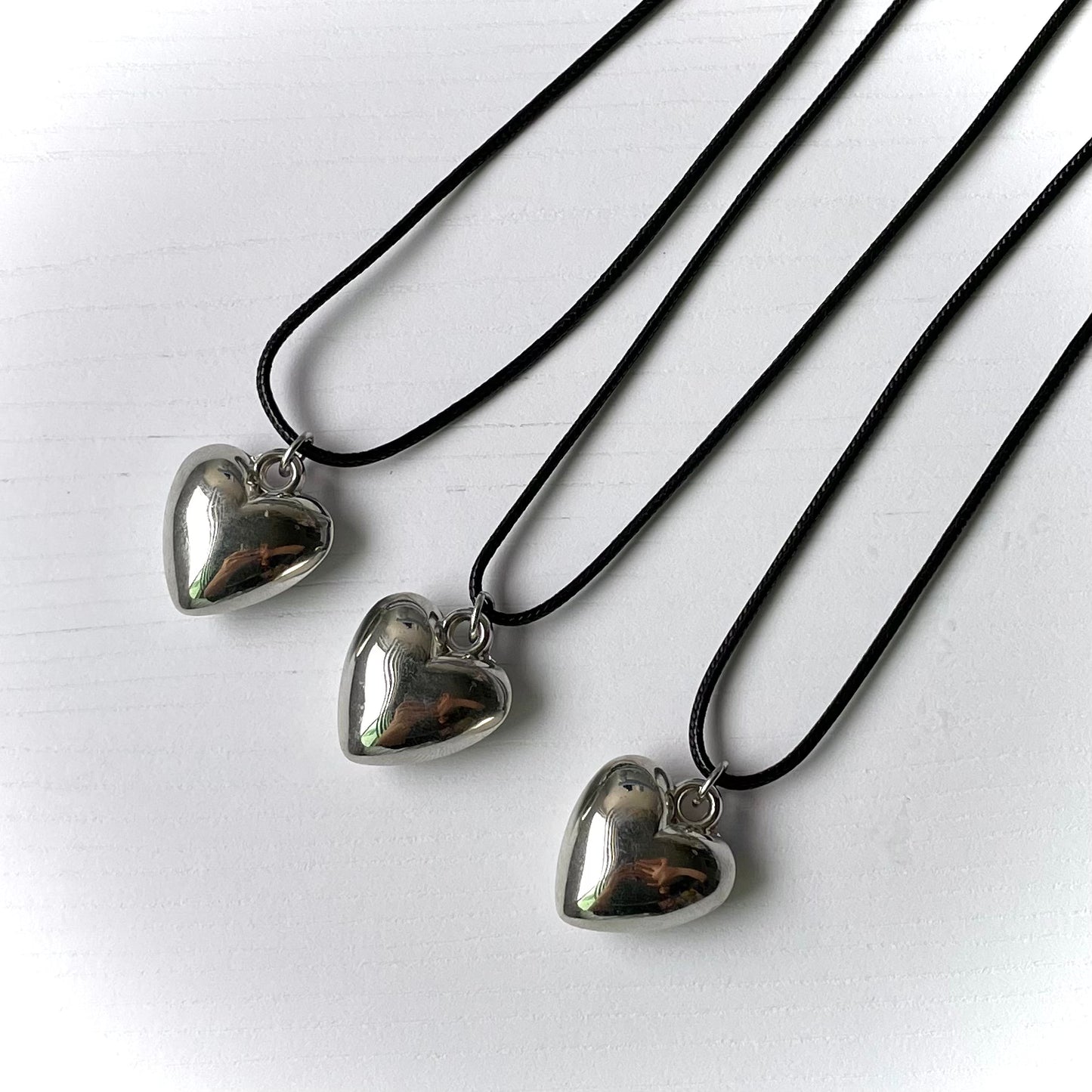 silver hearts <3