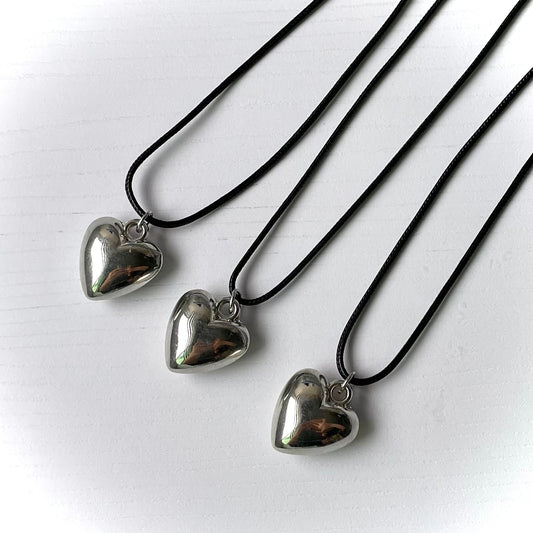silver hearts <3